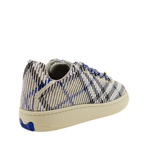 Burberry Knit Box Sneakers Woman Lichen Ip Check Size 38 New - Picture 4 of 7